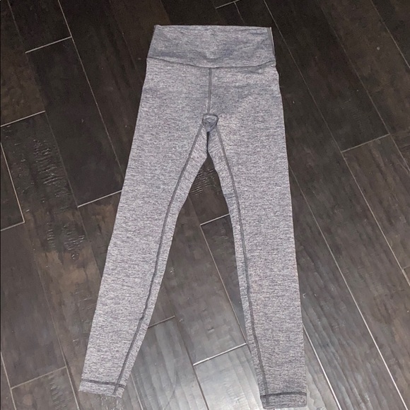 lululemon athletica Pants - gray lulu leggings